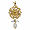 PRESENTOSA | Ciondolo Argento Dorato 925‰ diam. 1,9 cm | CI PT01PG