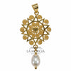 PRESENTOSA | Ciondolo Argento Dorato 925‰ diam. 1,9 cm | CI PT01PG