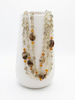 Gemmarium | Collana in Agata Q. Lemon, Ambra, Ematite | FL3FCOLL001
