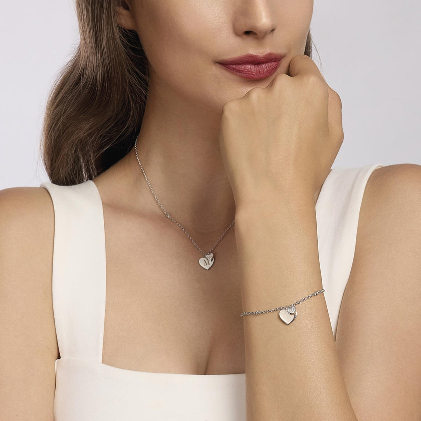 Mabina | Bracciale con ciondolo cuore SOLO TUO | 533637