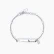 Mabina | Bracciale con targhetta in argento SOLO TUO | 533641