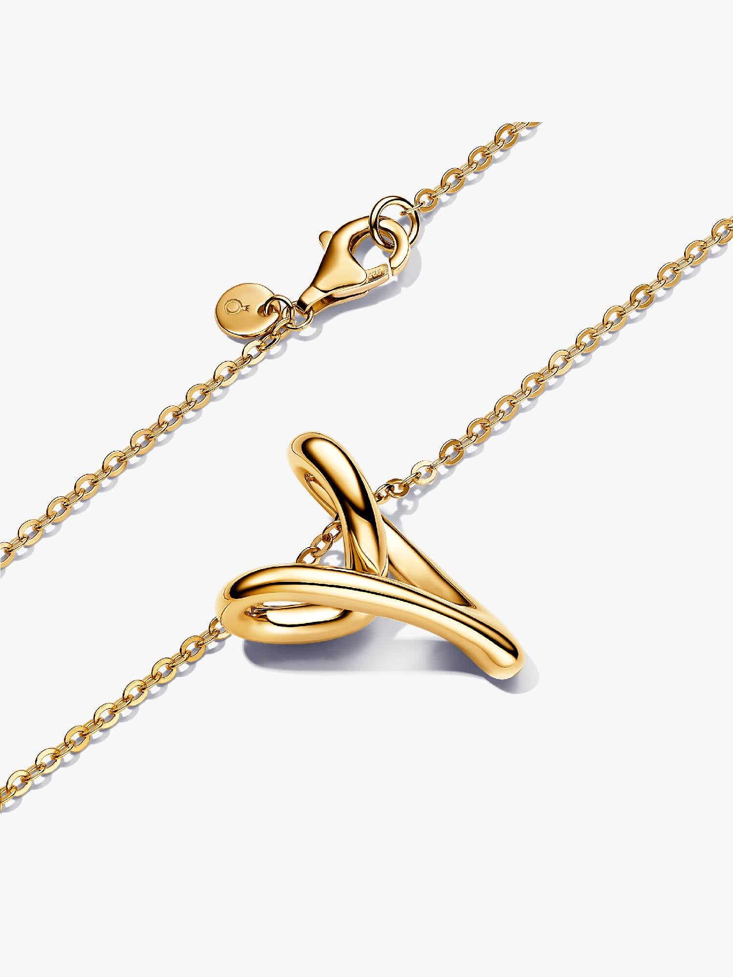 PANDORA ESSENCE | Collana Cuore Linea Sinuosa | 363272C00-70