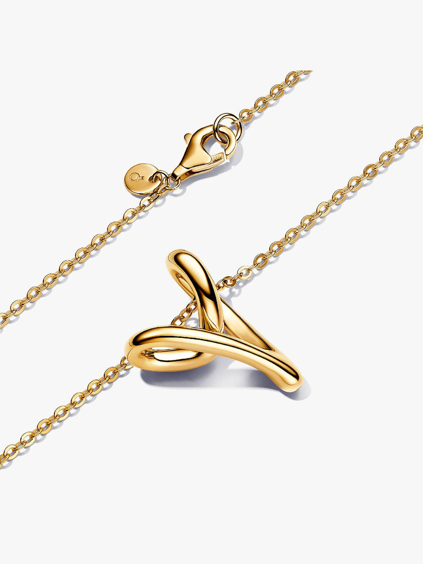 PANDORA ESSENCE | Collana Cuore Linea Sinuosa | 363272C00-70