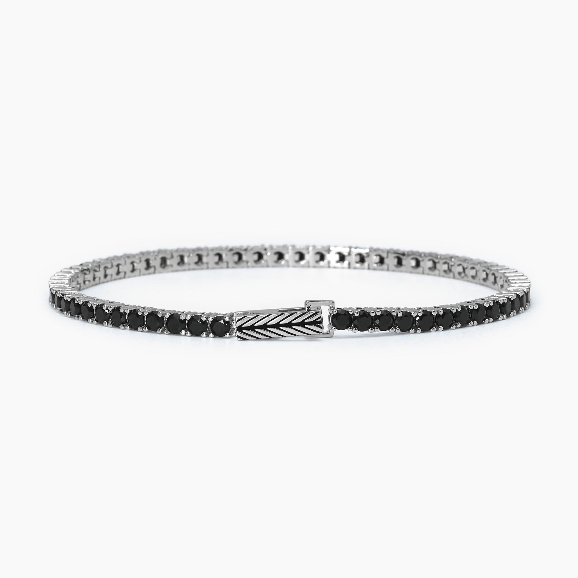 Mabina | Bracciale tennis neroTENNIS CLUB | 533694