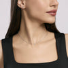 Mabina | Girocollo in argento con punto luce SHINY | 553549
