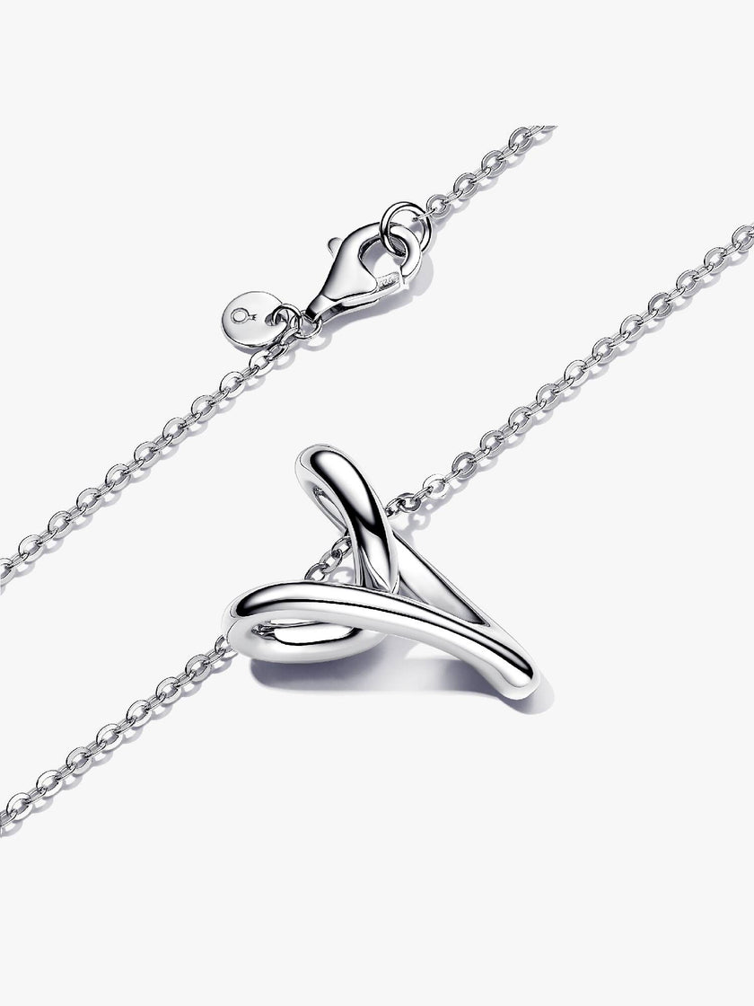 PANDORA ESSENCE | Collana Cuore Linea Sinuosa | 393272C00-70