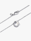 PANDORA ESSENCE | Collana Cerchio Linea Sinuosa con Perla d'Acqua Dolce Coltivata e Pavè | 393303C01-45