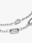PANDORA ME | Collana Maglia Link XS con 5 Link Apribili Pandora ME | 393861C00-45