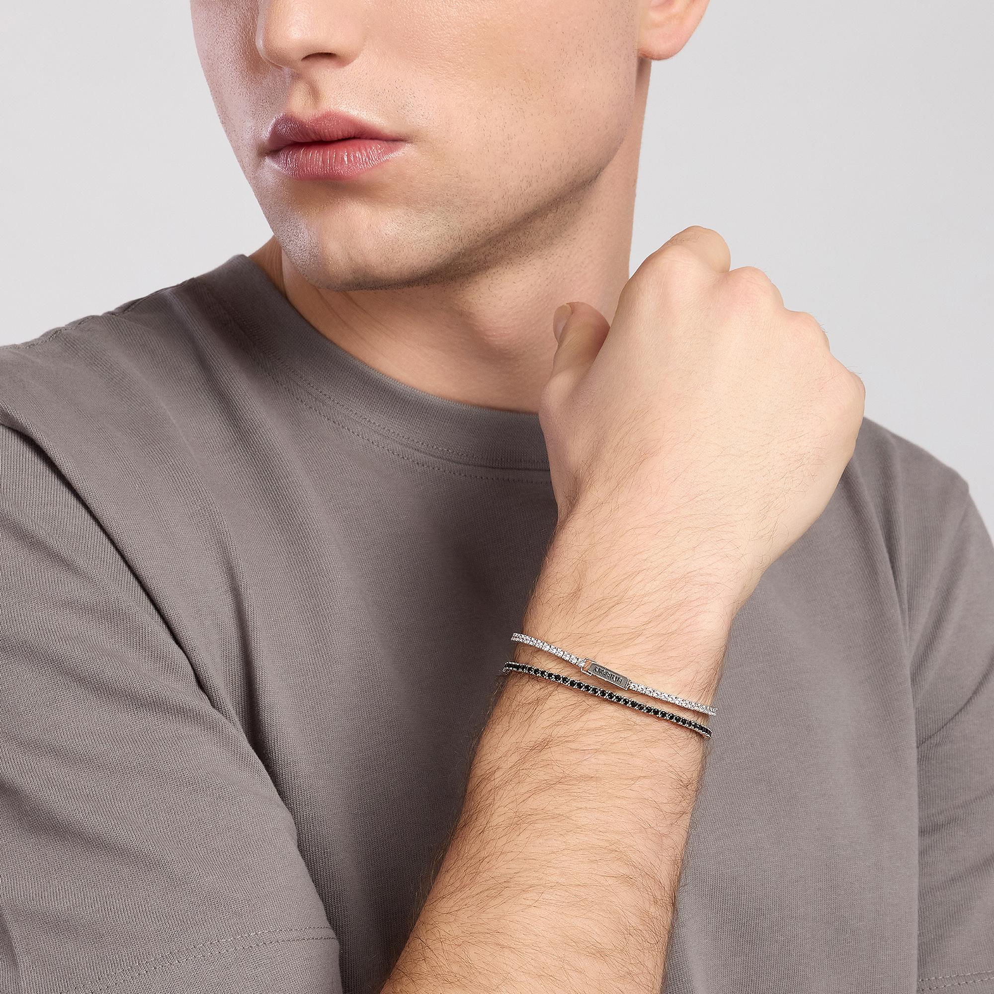 Mabina | Bracciale tennis nero TENNIS CLUB | 533713