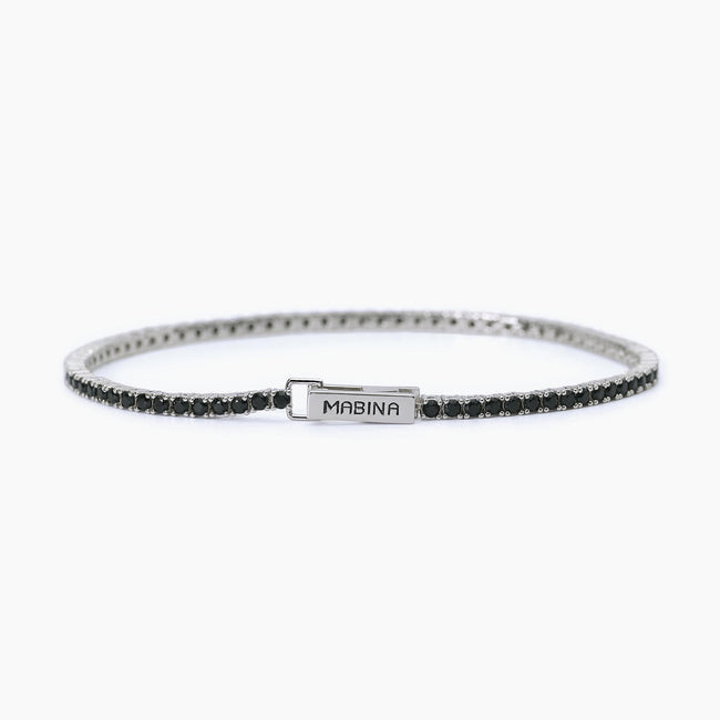 Mabina | Bracciale tennis nero TENNIS CLUB | 533713