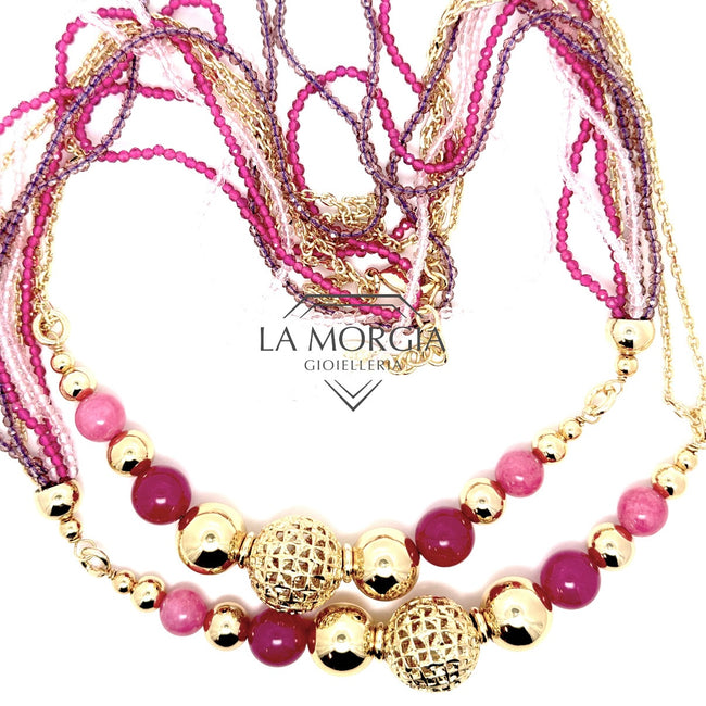 UNGARI | Collana Chanel Col. Lampone | PRIMAVERA CL 003