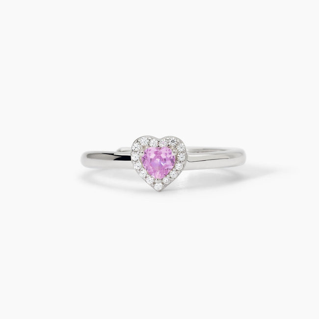 Mabina | Anello in argento con tormalina sintetica LOVE AFFAIR | 523383