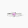 Mabina | Anello in argento con tormalina sintetica LOVE AFFAIR | 523383