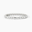 Mabina | Bracciale tennis in argento con zirconi bianchi MILANESIENNE | 533823-18