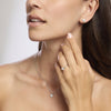 Mabina | Girocollo in argento con ciondolo a forma di cuore LOVE AFFAIR | 553666