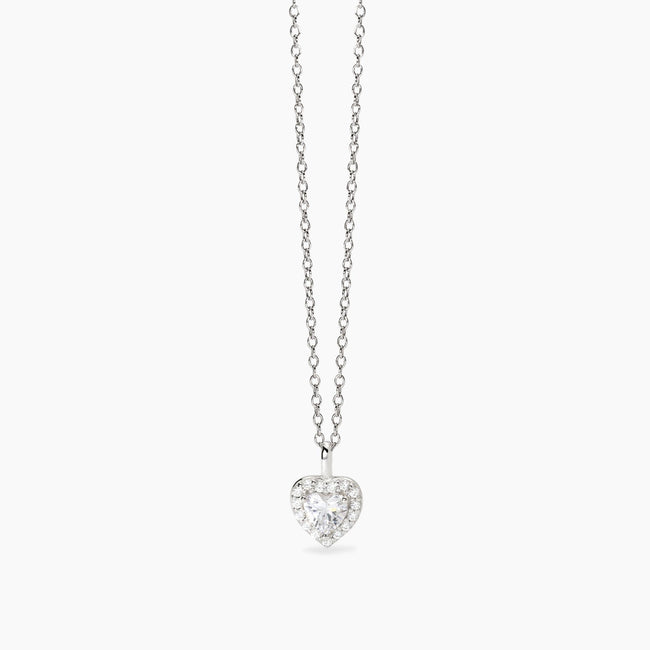 Mabina | Girocollo in argento con ciondolo a forma di cuore LOVE AFFAIR | 553666