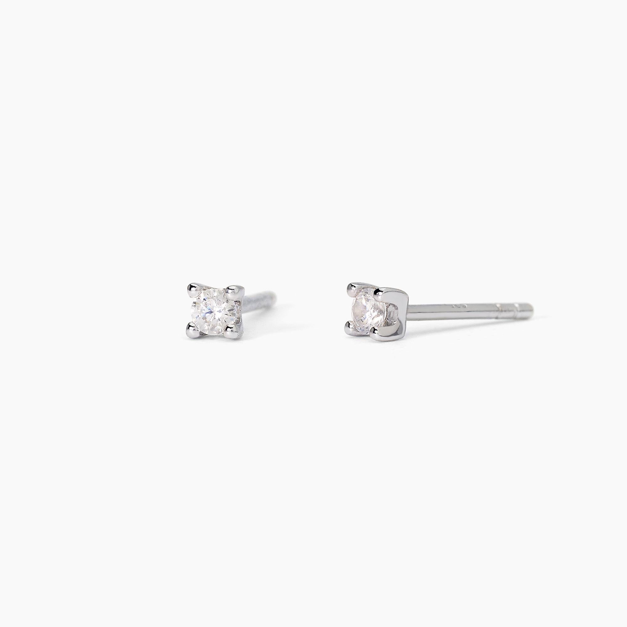 Mabina | Orecchini in argento con punto luce SHINY | 563712