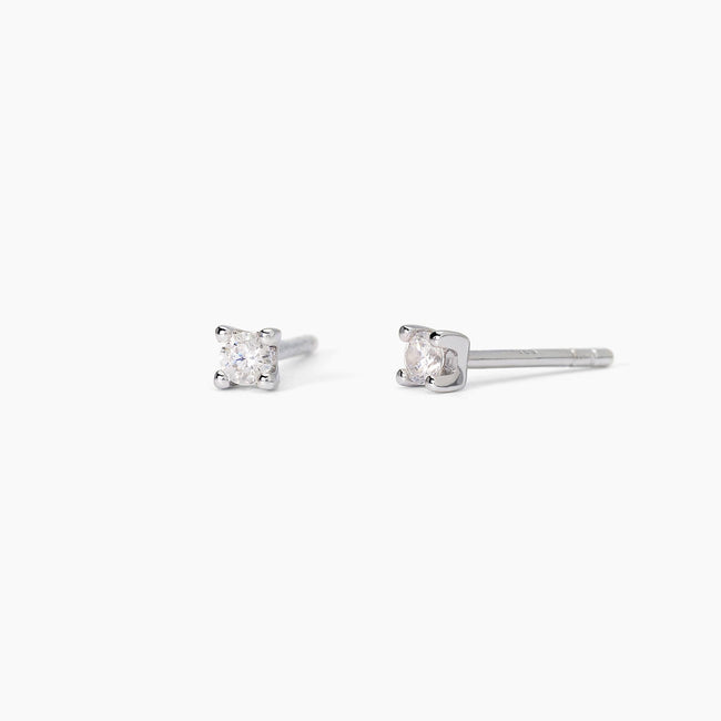 Mabina | Orecchini in argento con punto luce SHINY | 563712