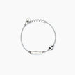 Mabina Baby | Bracciale personalizzabile in argento con pallone FOOTBALL | 533791