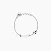 Mabina Baby | Bracciale personalizzabile in argento con pallone FOOTBALL | 533791