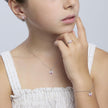 Mabina Junior | Bracciale in argento con farfalla BUTTERFLY | 533798