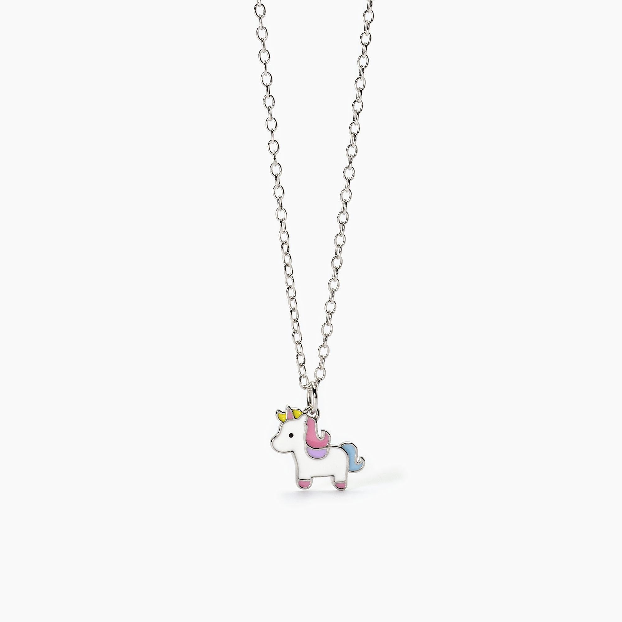 Mabina Junior | Girocollo in argento con unicorno UNICORNO MAGICO | 553617