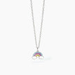 Mabina Junior | Girocollo in argento con arcobaleno RAINBOW | 553621