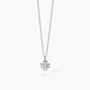Mabina Junior | Girocollo in argento con quadrifoglio e zirconi CERCAMI | 553624