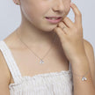 Mabina Junior | Orecchini per bambina in argento con arcobaleno RAINBOW | 563691