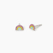Mabina Junior | Orecchini per bambina in argento con arcobaleno RAINBOW | 563691