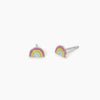 Mabina Junior | Orecchini per bambina in argento con arcobaleno RAINBOW | 563691