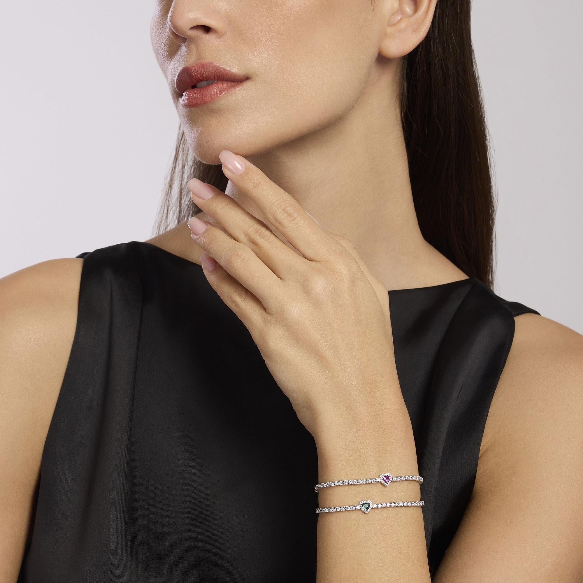 Mabina | Bracciale tennis donna con tormalina sintetica Love Affair | 533838