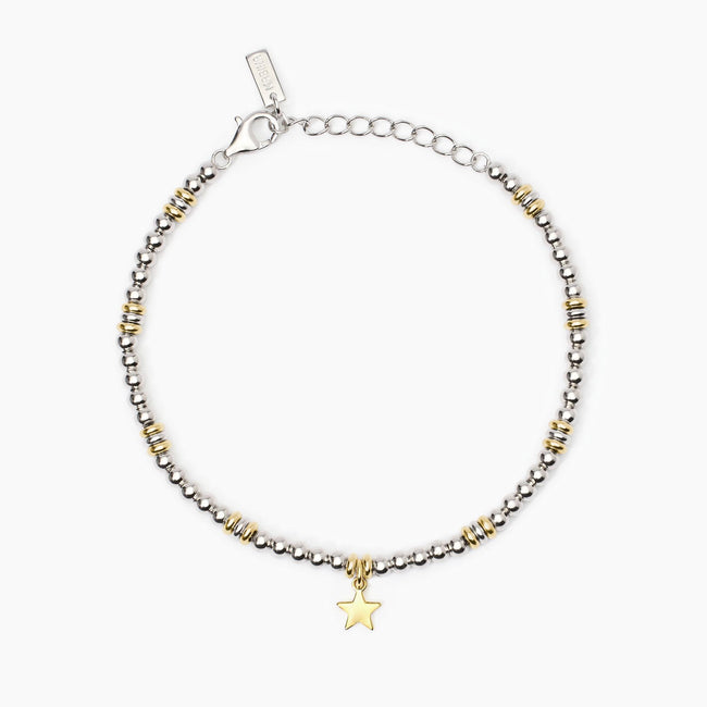 Mabina | Bracciale in argento placcato oro con stella Little Mix | 533840