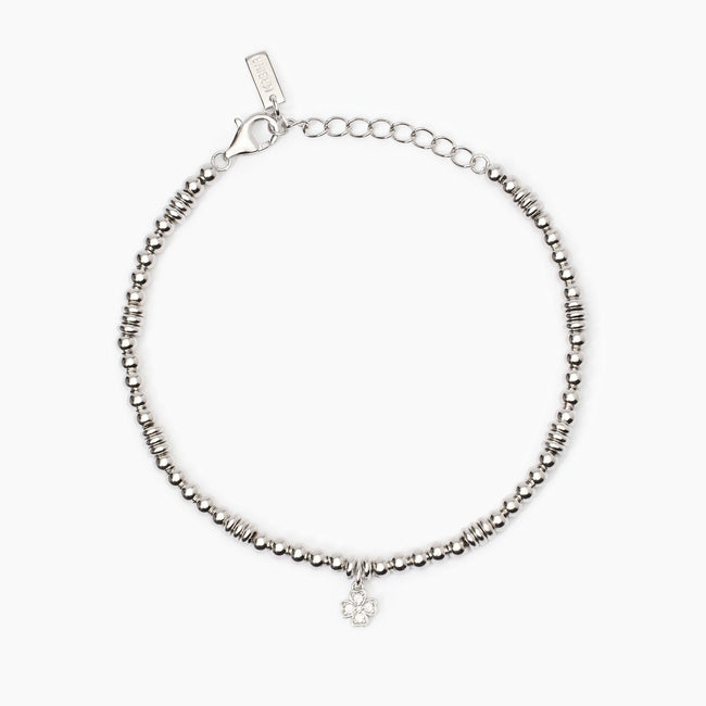 Mabina | Bracciale donna in argento con quadrifoglio Little Mix | 533841