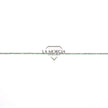 DONNAORO | Bracciale Tennis Oro e Smeraldi | LBE12645