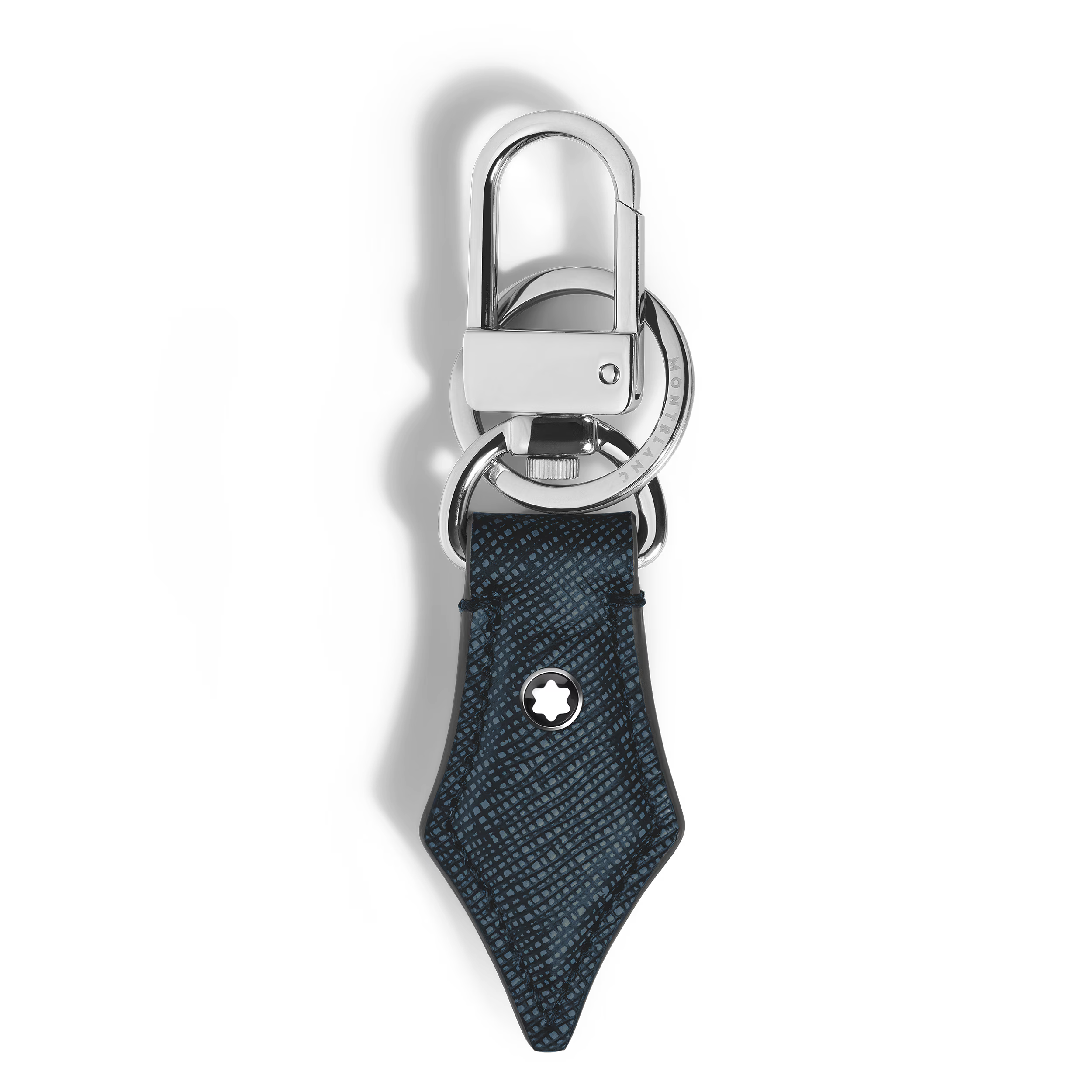MONTBLANC | Portachiavi a Forma di Pennino in Pelle Sartorial | MB220358