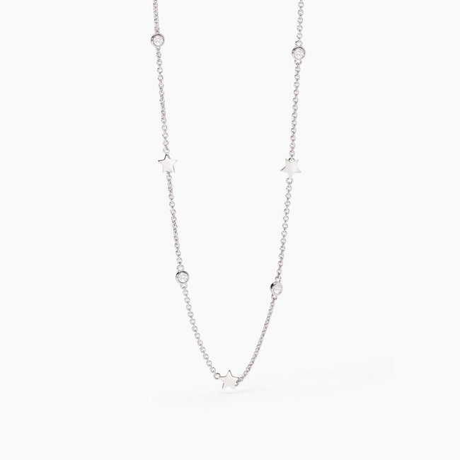 Mabina | Girocollo con stelle e zirconi Narciso | 553704