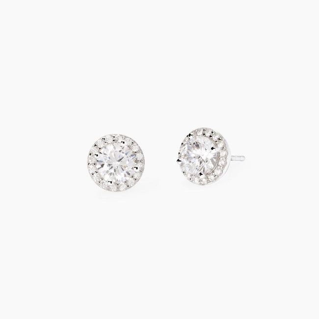 Mabina | Orecchini lobo con zirconi Revival | 563790