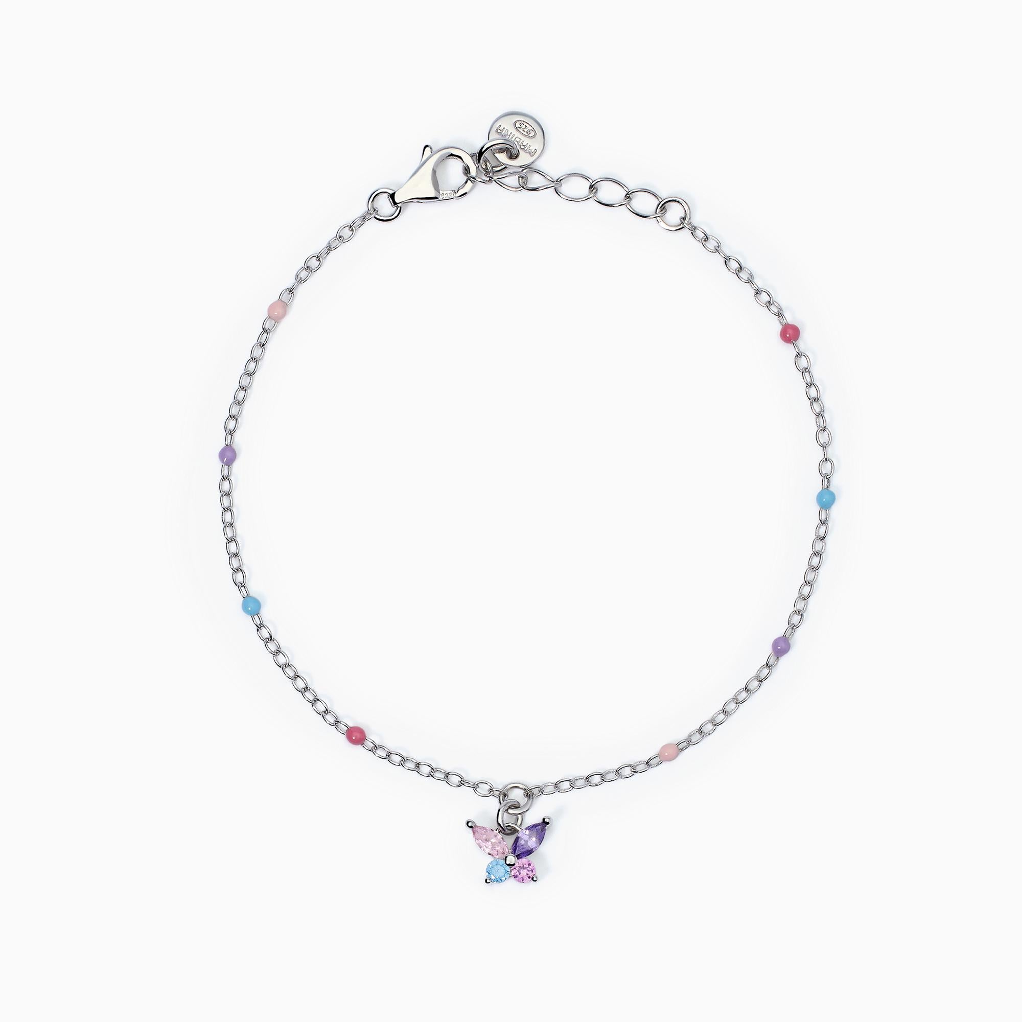 Mabina Junior | Bracciale da bambina con pendente farfalla Secret Garden | 533872