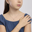 Mabina Junior | Orecchini da bambina con cuore Petit Cœur | 563767
