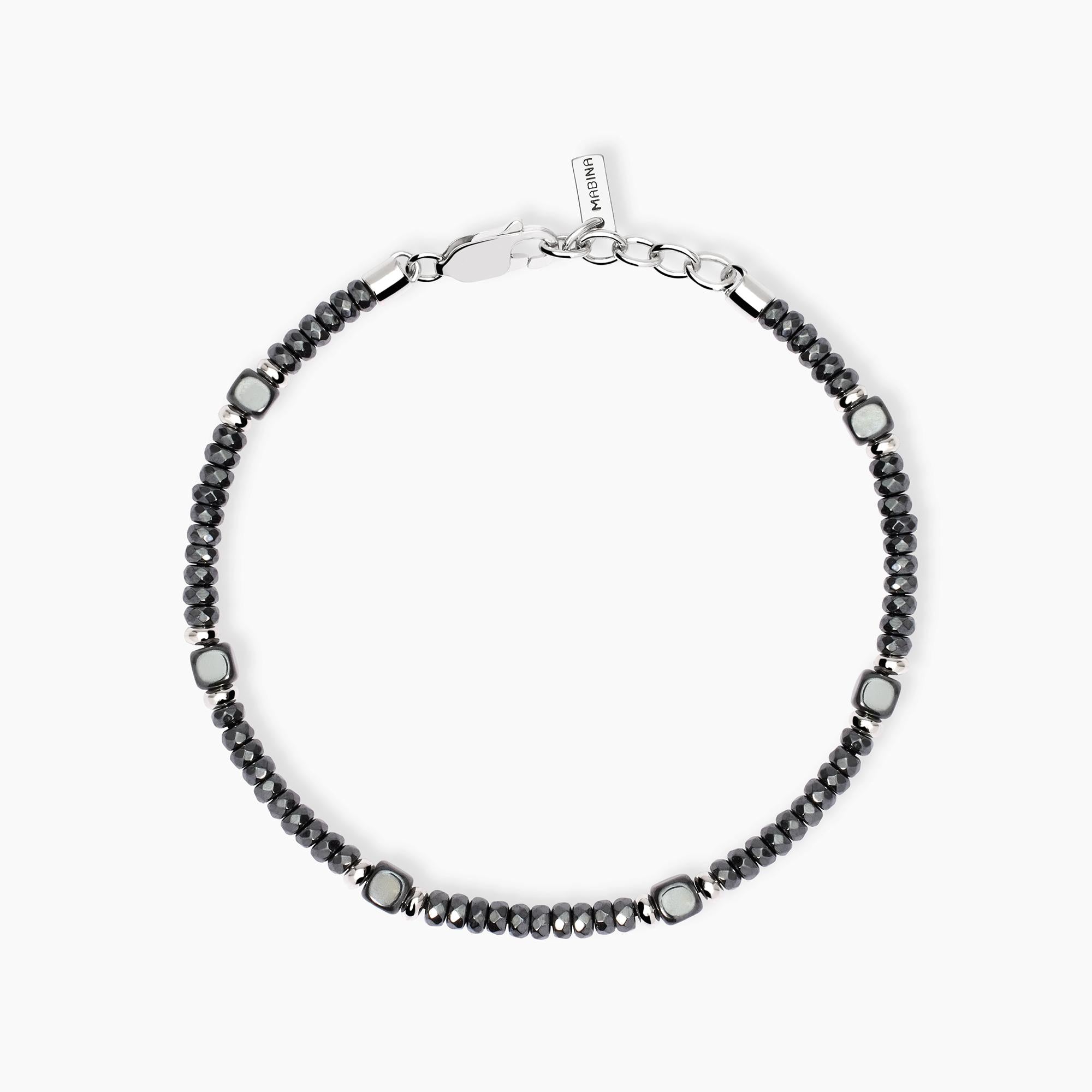 Mabina | Bracciale uomo con rondelle Route 66 | 533855