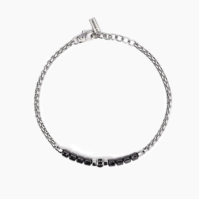 Mabina | Bracciale uomo con ematite grigiaReady | 533977
