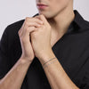 Mabina | Bracciale tennis uomo con zirconi neri Tennis Club | 533988