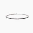 Mabina | Bracciale tennis uomo con zirconi neri Tennis Club | 533988