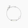 Mabina Baby | Bracciale con angioletto e targhetta incidibile Angel-Tag | 533912