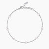 Mabina | Cavigliera regolabile in argento con perle coltivate DUCHESSA | 533385