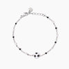 Mabina Junior | Bracciale con pallone e inserti bianchi e neri W IL FOOTBALL | 533931