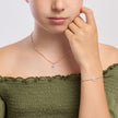 Mabina Junior | Bracciale con fiorellino smaltato BLOOM | 533935