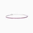 Mabina | Bracciale tennis sottile in argento con tormaline sintetiche MINI TENNIS | 533961