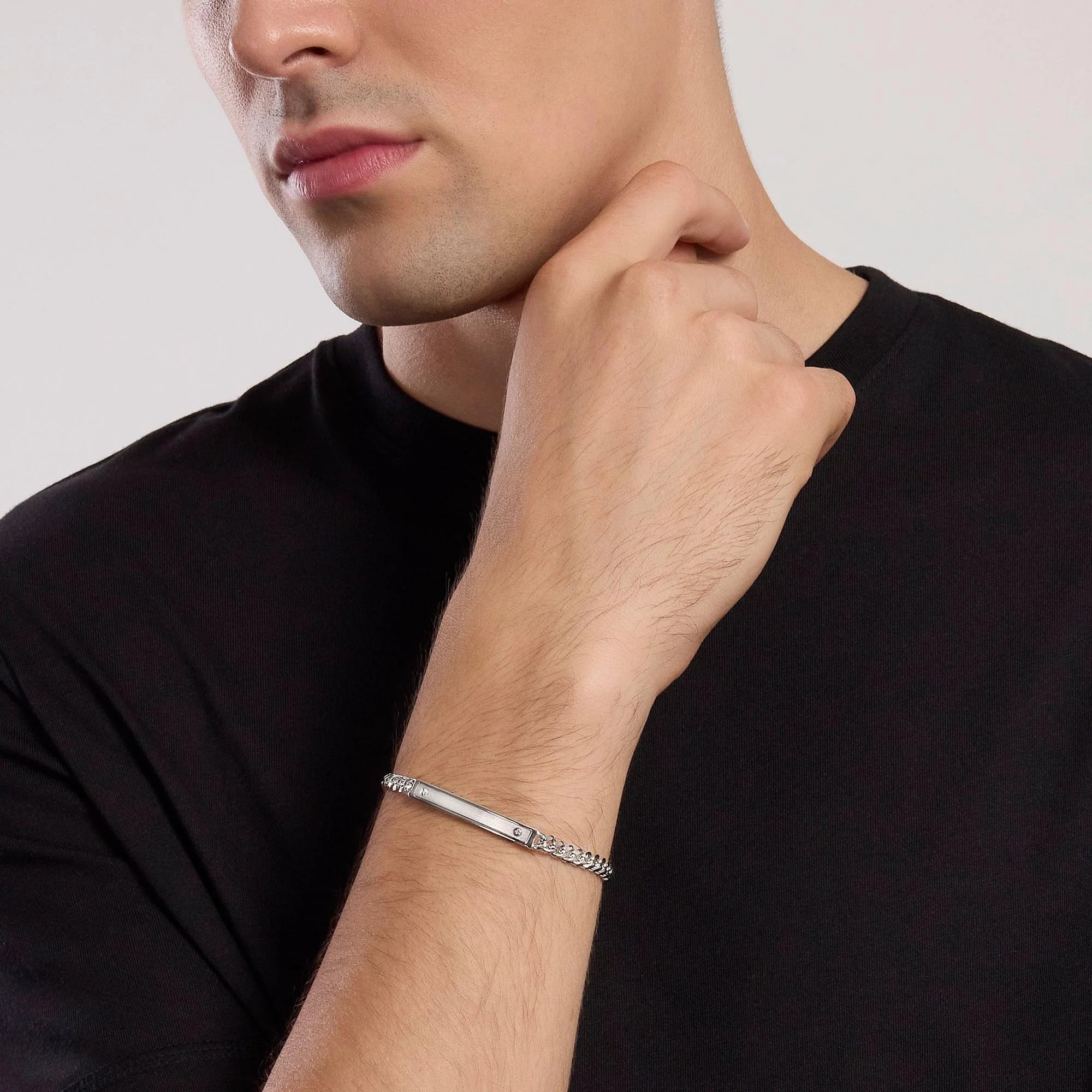 Mabina | Bracciale uomo con piastra centrale TOOLS | 533972